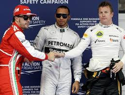 Alonso, Hamilton e Raikkonen. Olho neles.